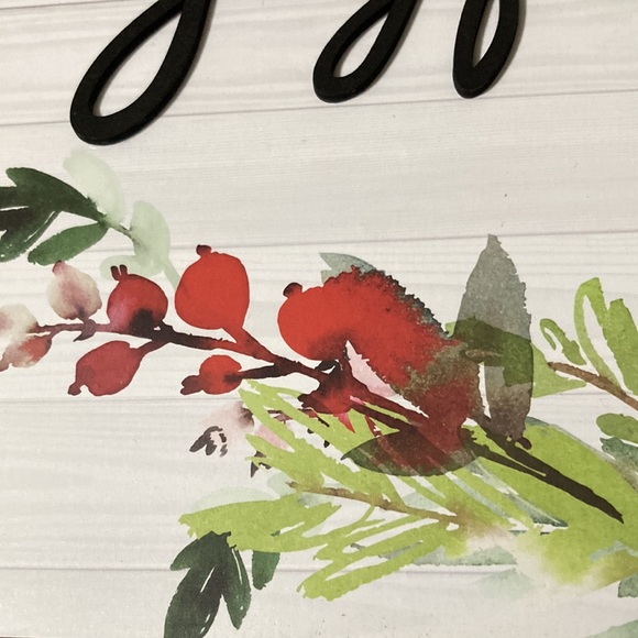 Holiday Time Wall Decor Joyful Wall Decor Pair Poshmark